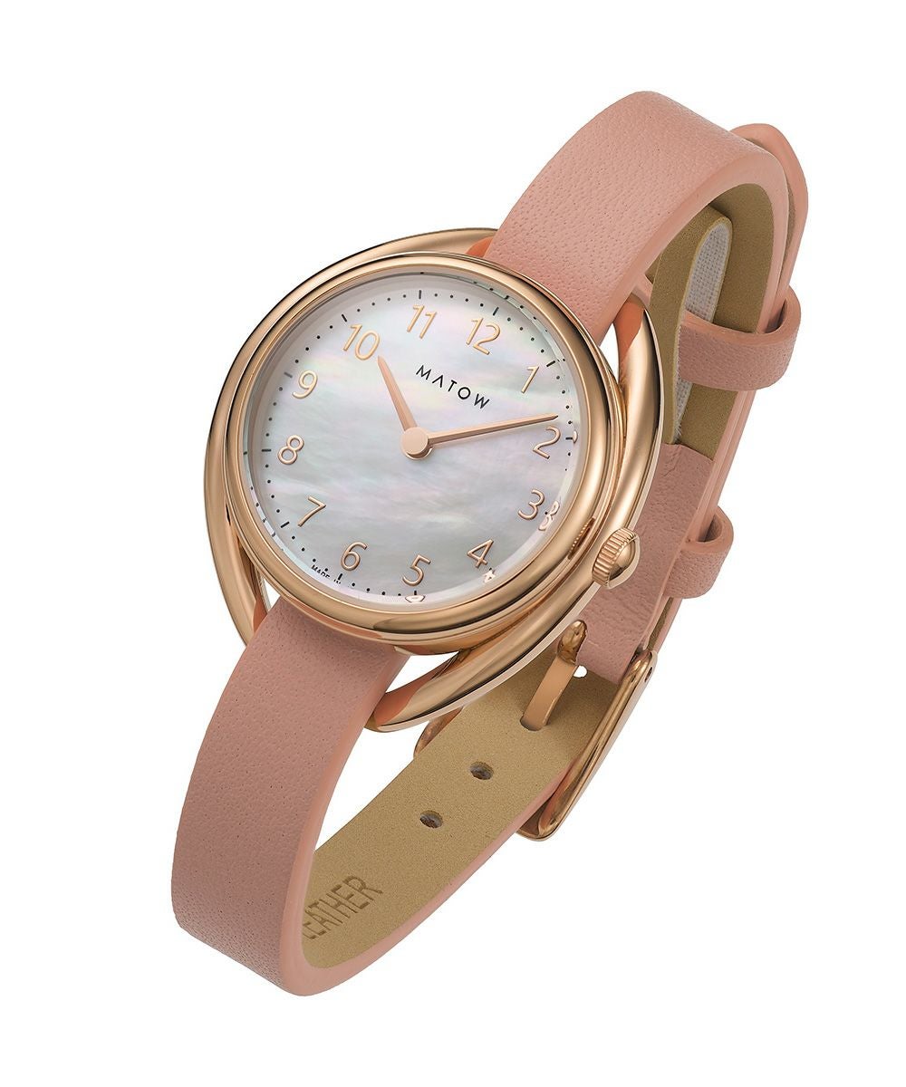 MATOW マトウ SHIKI ROUND ROSE GOLD / HARU 千日紅 レディース 腕時計