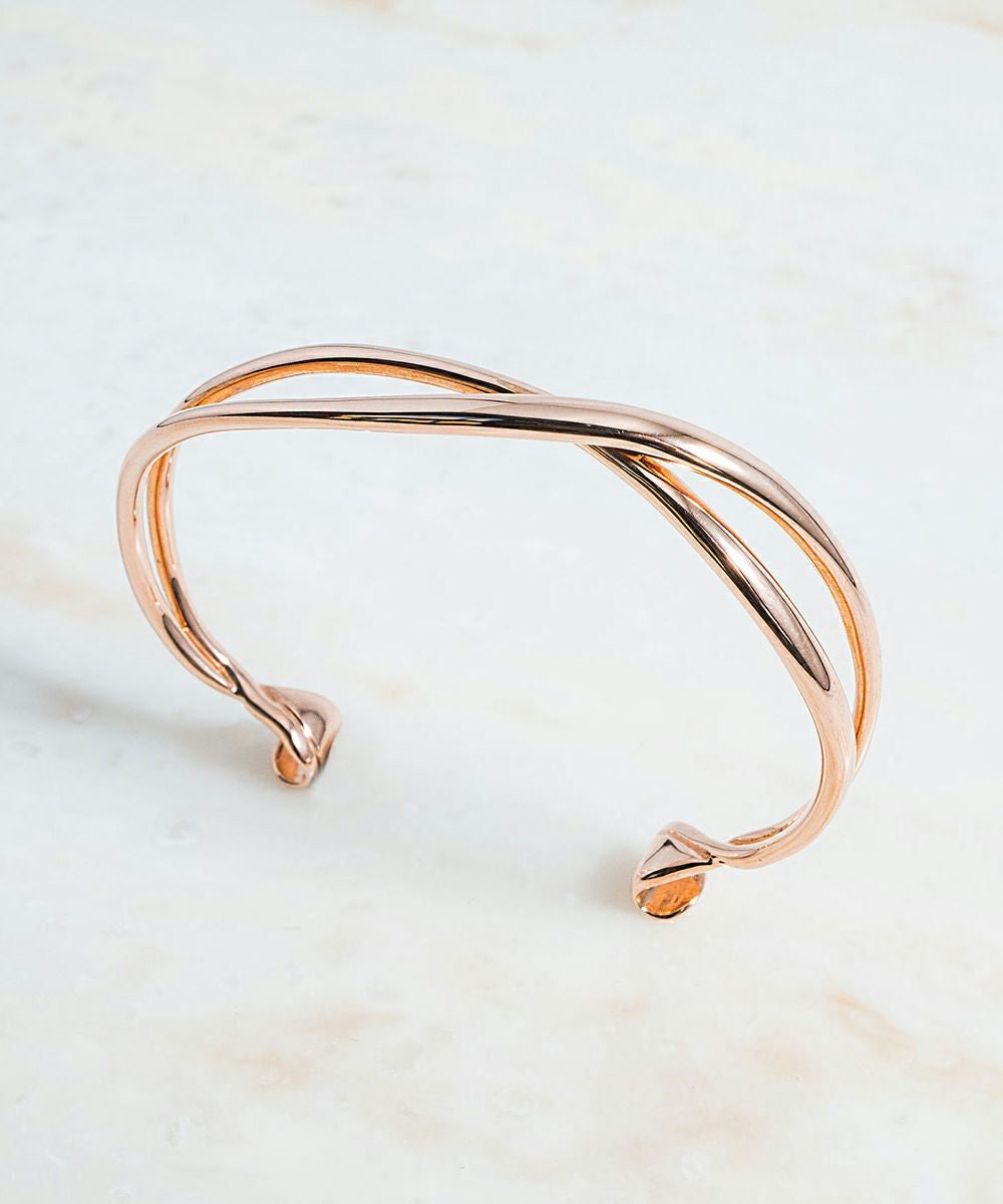 MATOW マトウ SHIKI CROSS BANGLE / ROSEGOLD レディース 腕時計