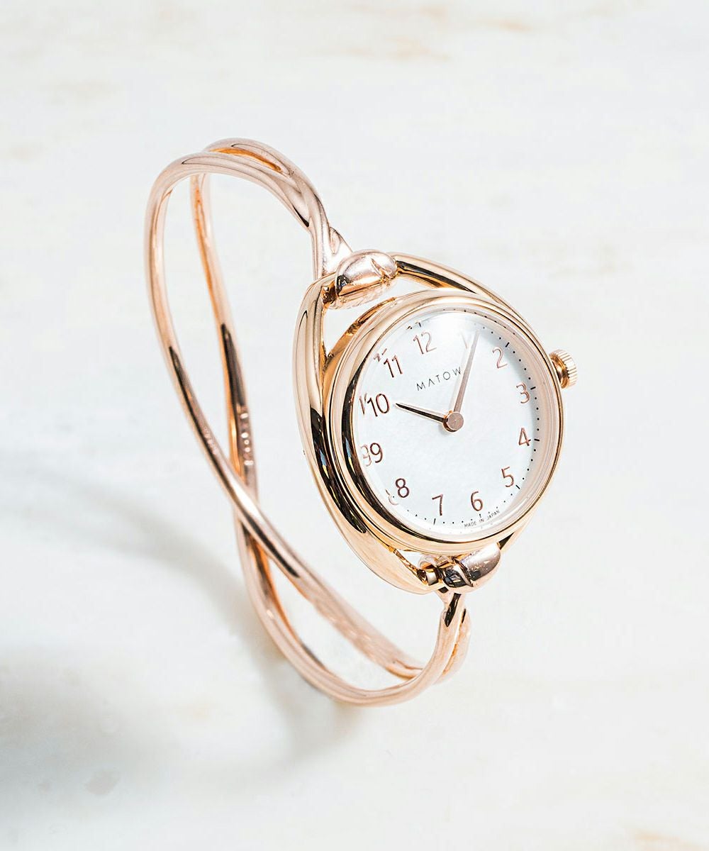 MATOW マトウ SHIKI CROSS BANGLE / ROSEGOLD レディース 腕時計