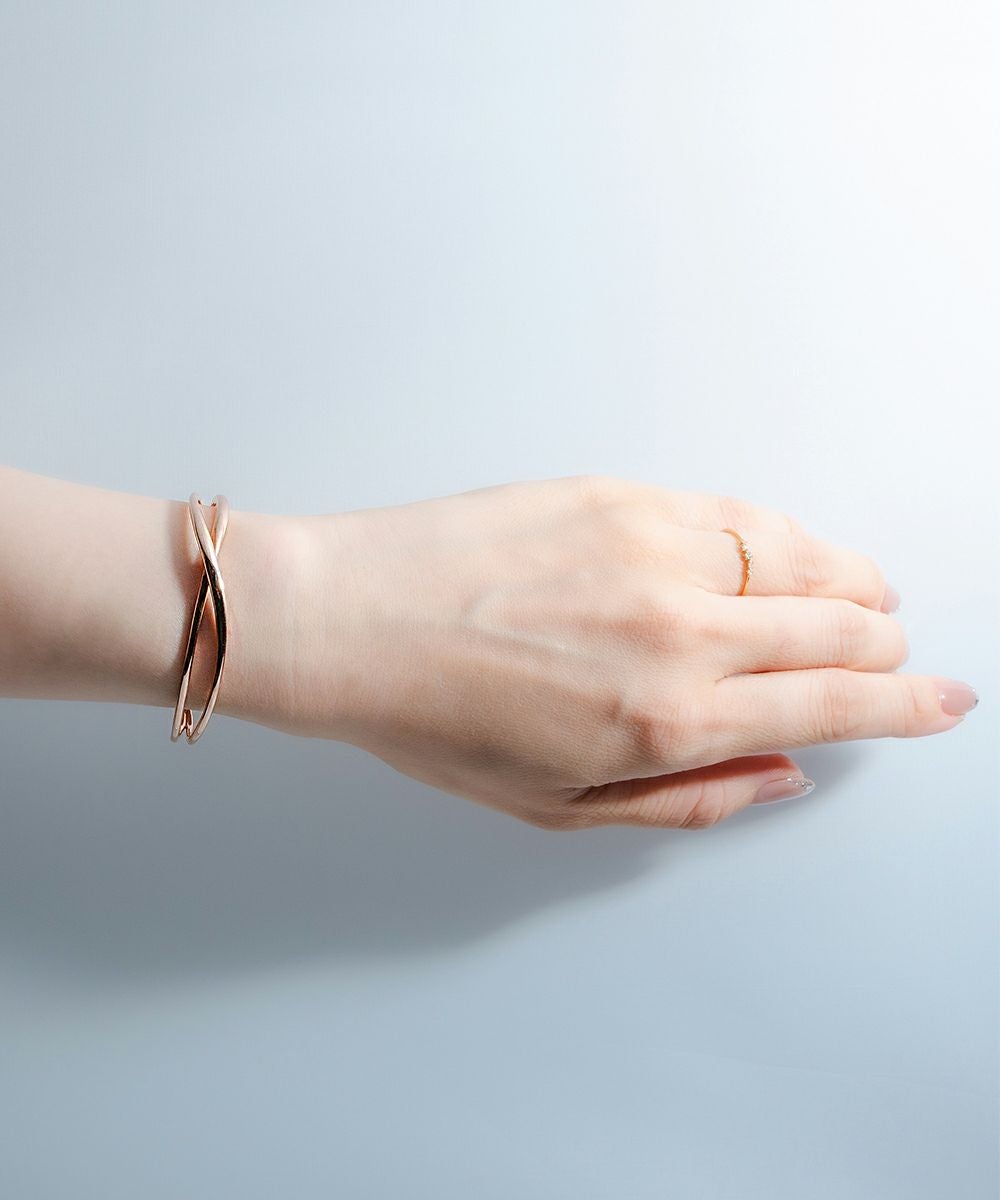 MATOW マトウ SHIKI CROSS BANGLE / ROSEGOLD レディース 腕時計