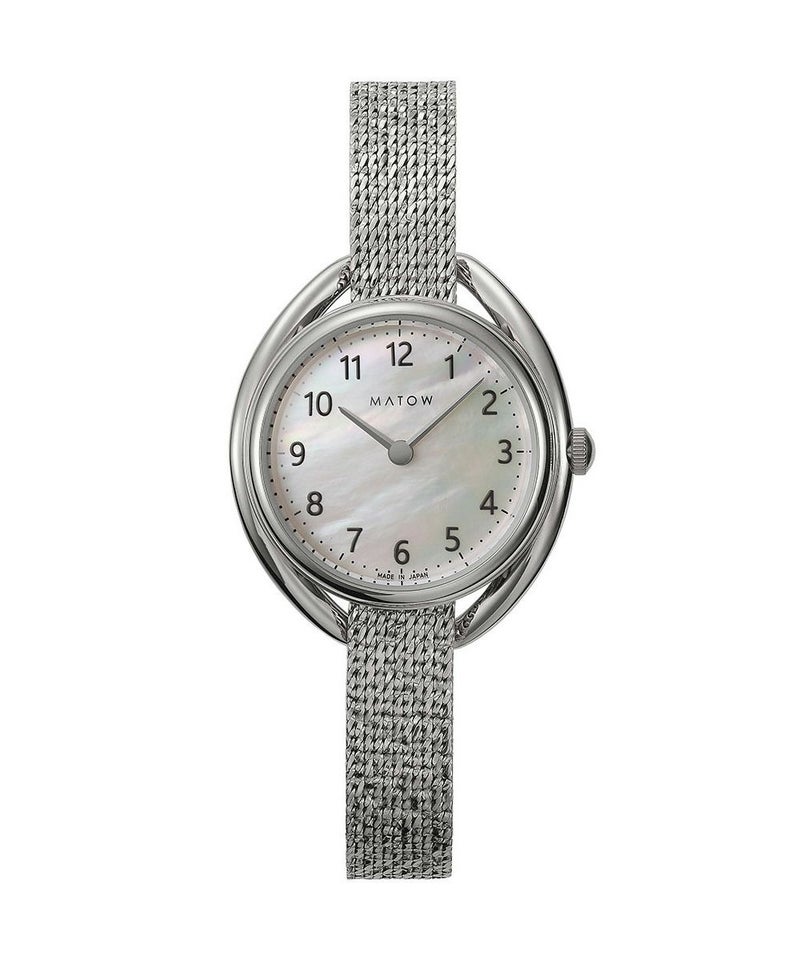 MATOW マトウ レディース 腕時計 SHIKI ROUND SILVER / 銀花