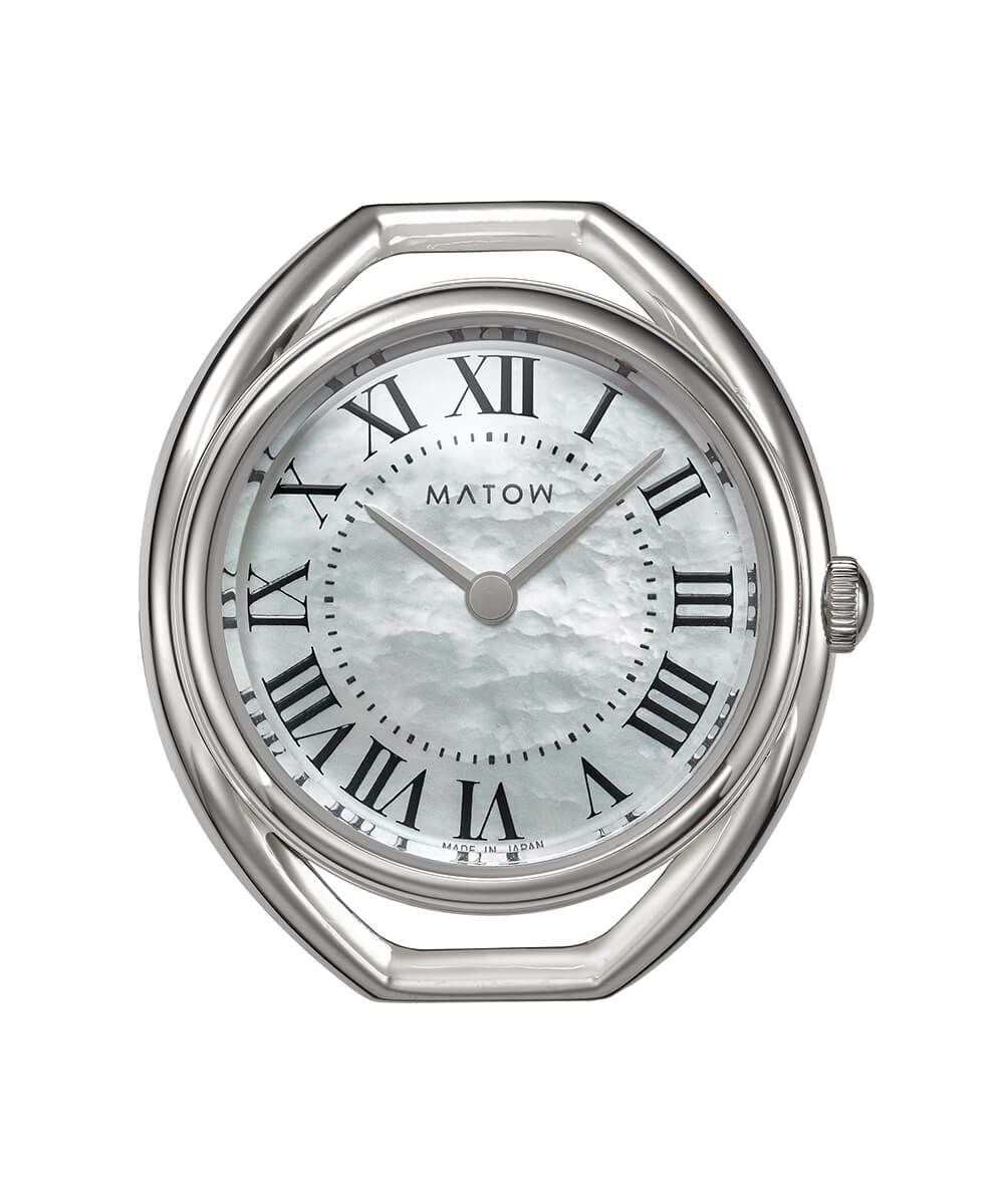 MATOW マトウ SHIKI ROUND SILVER 白亜 / 銀花 レディース 腕時計