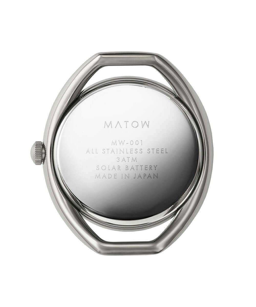 MATOW マトウ SHIKI ROUND SILVER 白亜 / 銀花 レディース 腕時計