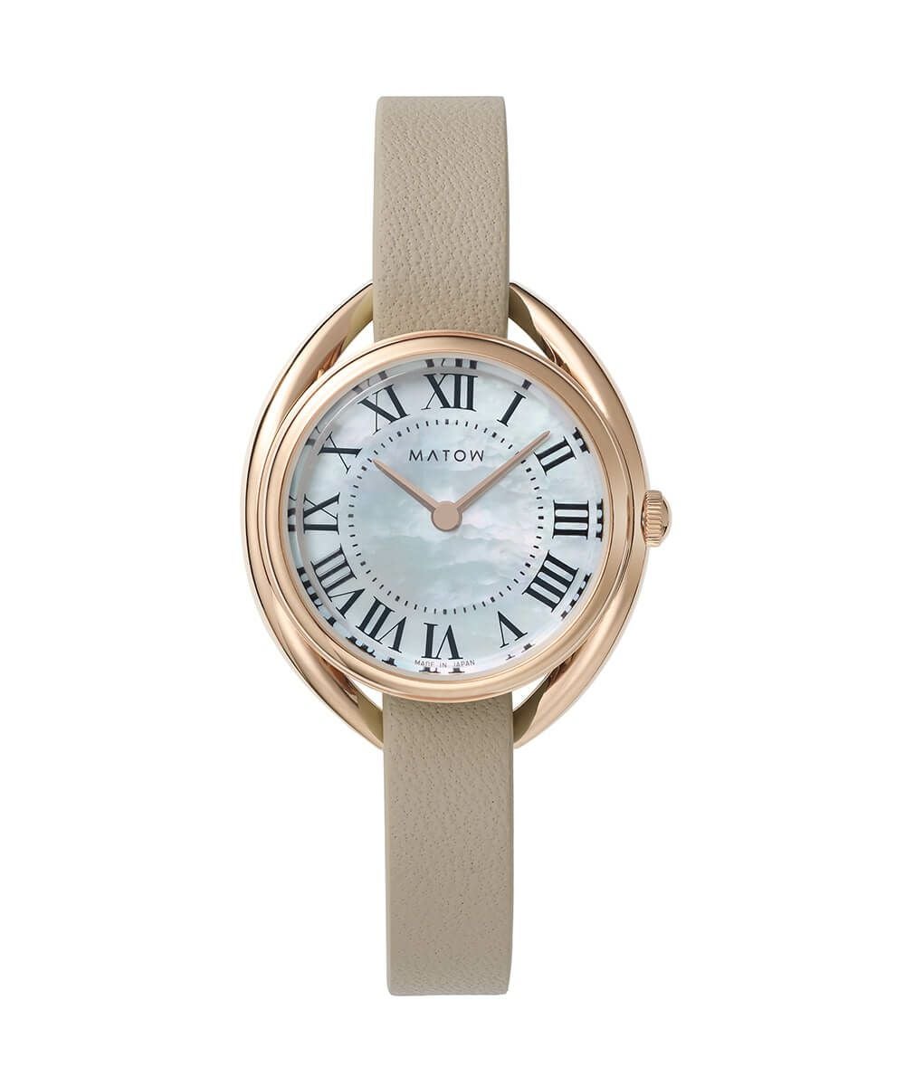 MATOW マトウ SHIKI ROUND ROSE GOLD 白亜 / HARU かすみ草 レディース