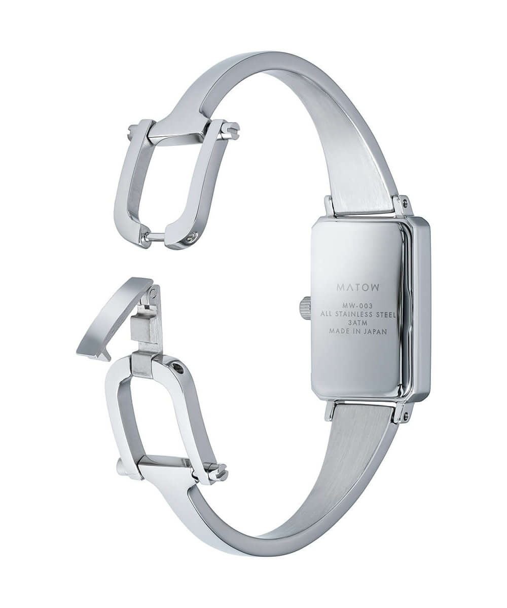 パドカレ　レディース　20点セット　オマケtheory1点付き MATOW マトウ TSUKI 月華 / SQUARE SILVER WHITE レディース 腕時計