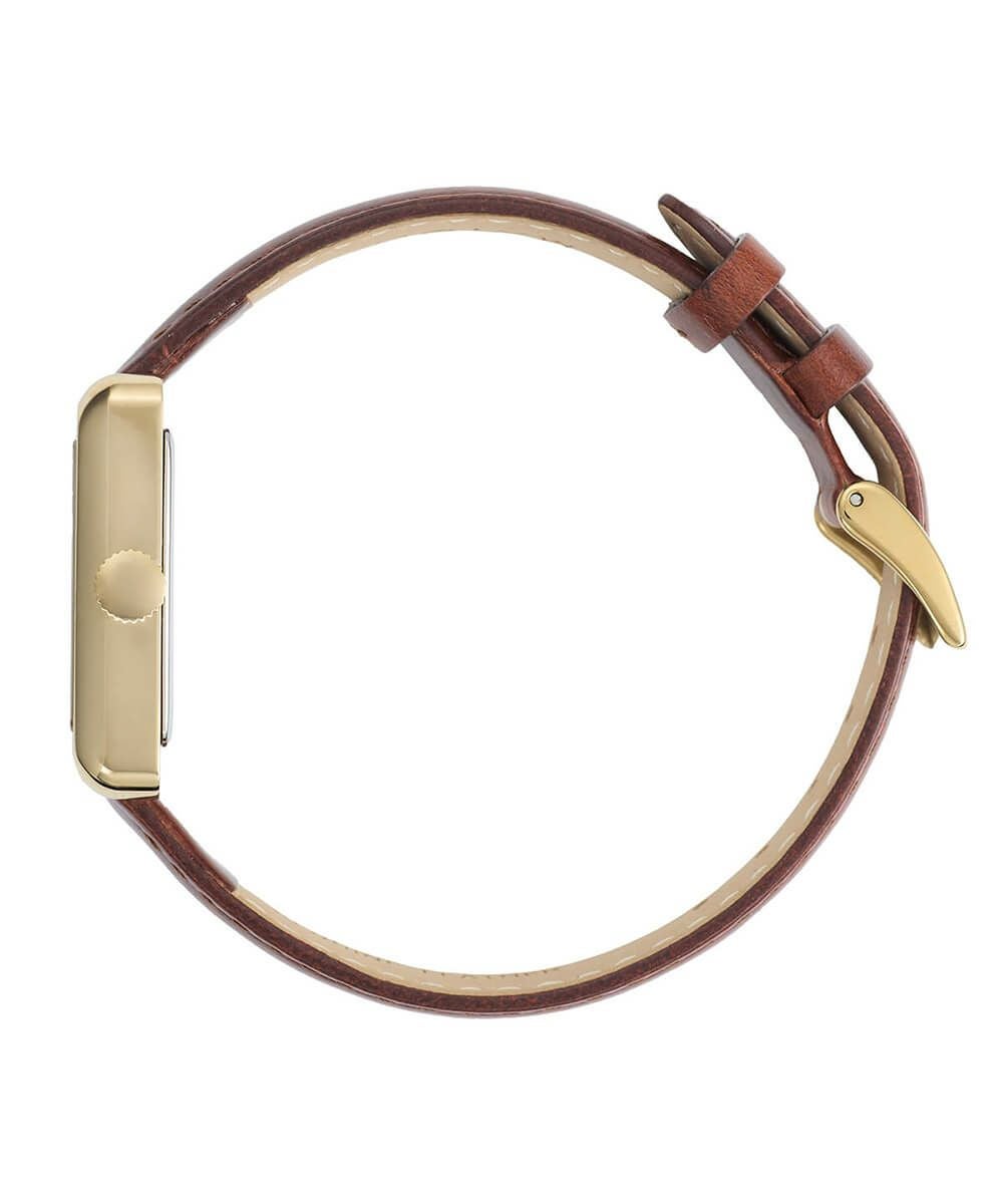 MATOW マトウ TSUKI 朧月 アラビック / SQUARE GOLD BROWN LEATHER