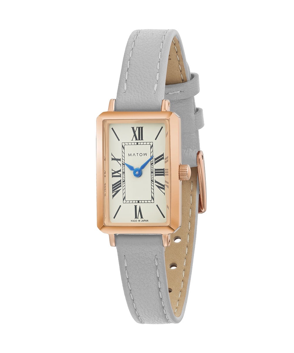 MATOW マトウ TSUKI 月華 / SQUARE ROSE GOLD CREAM WHITE GRAY