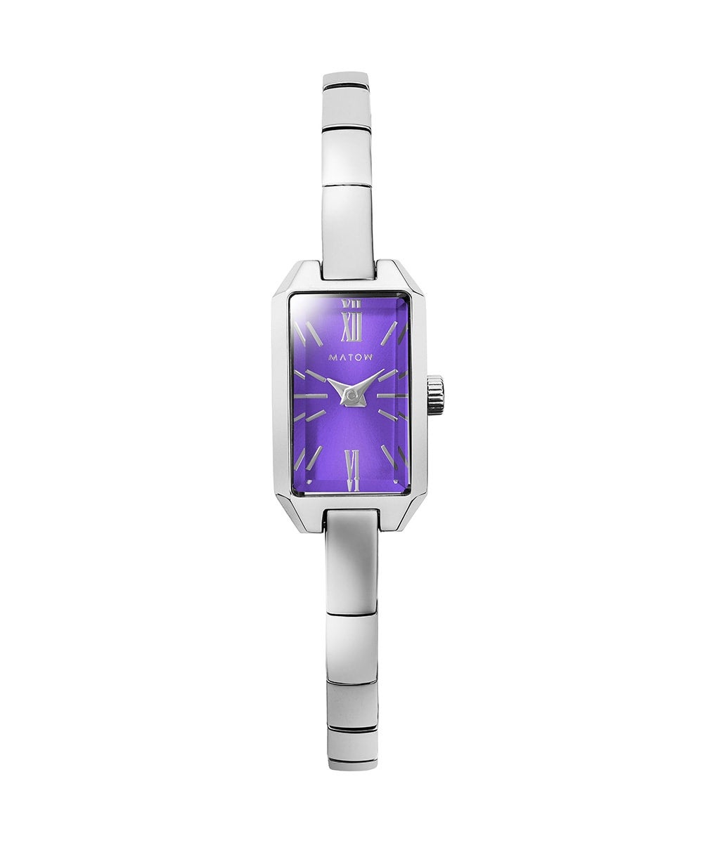 TSUKI 清月 / MINI SQUARE SILVER PURPLE